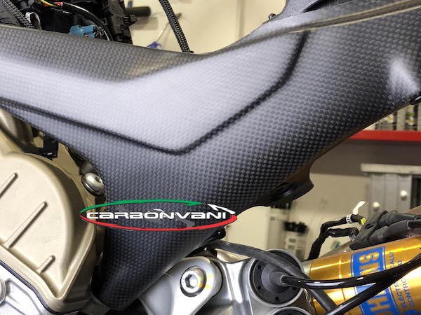 CARBONVANI Ducati Streetfighter V4 (2020+) Carbon Rear Frame Covers Kit