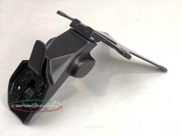CARBONVANI Ducati Panigale V2 (2020+) Carbon License Plate Holder