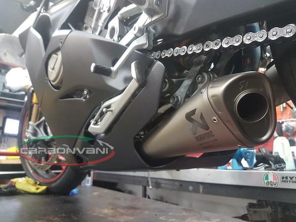 CARBONVANI Ducati Panigale V4 (18/21) Carbon Belly Pan (for Akrapovic exhaust)