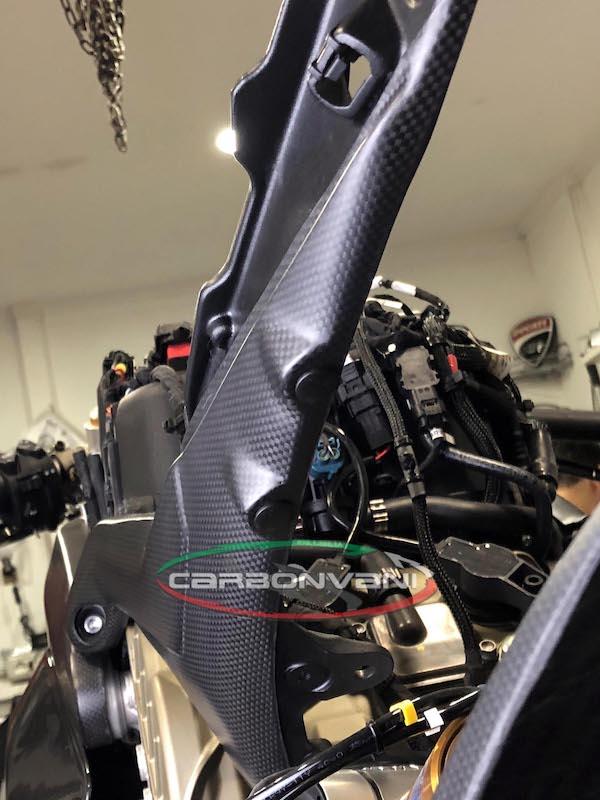 CARBONVANI Ducati Panigale V4 (2018+) Complete Carbon Rear Frame Covers