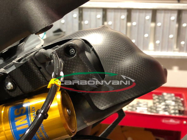 CARBONVANI Ducati Panigale V4 (18/21) Carbon Exhaust Collector Guard (Euro4)