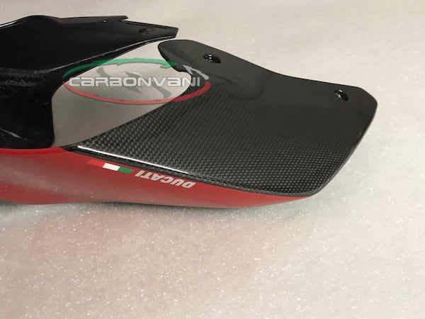 CARBONVANI Ducati Streetfighter V4 (2020+) Carbon Tail (road version; red)