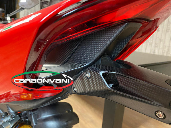 CARBONVANI Ducati Streetfighter V2 (2022+) Carbon Tail Bottom (under seat tray)