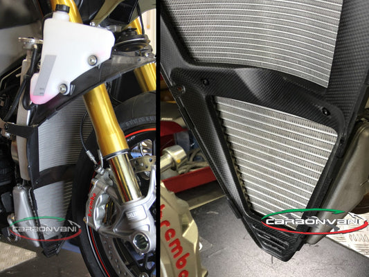 CARBONVANI Ducati Panigale V4 (2018+) Carbon Water Cooler Cover