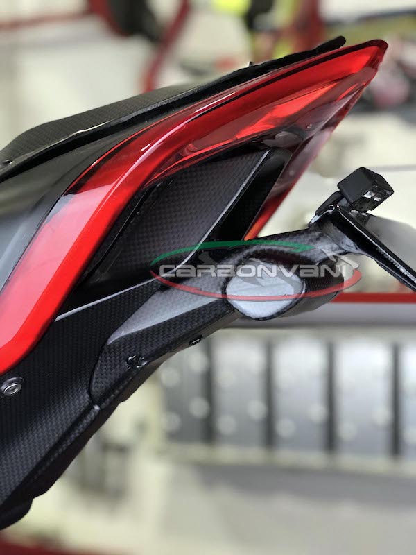 CARBONVANI Ducati Panigale V2 (2020+) Carbon License Plate Holder
