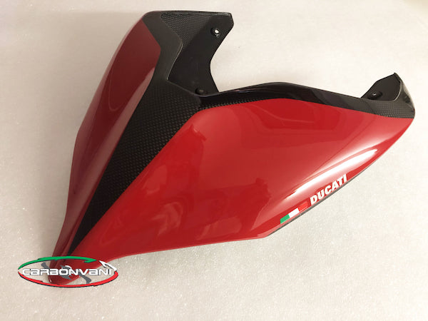 CARBONVANI Ducati Streetfighter V4 (2020+) Carbon Tail (road version; red)