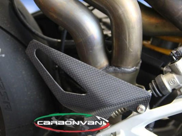 CARBONVANI Ducati Streetfighter V2 (2022+) Carbon Heel Guards