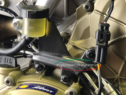 CARBONVANI Ducati Panigale V4 (18/21) Carbon Rear Oil Tank Holder