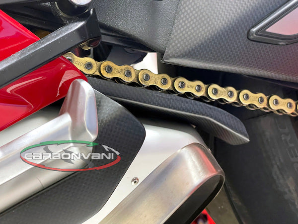 CARBONVANI Ducati Panigale V4 (2018+) Carbon Lower Chain Guard
