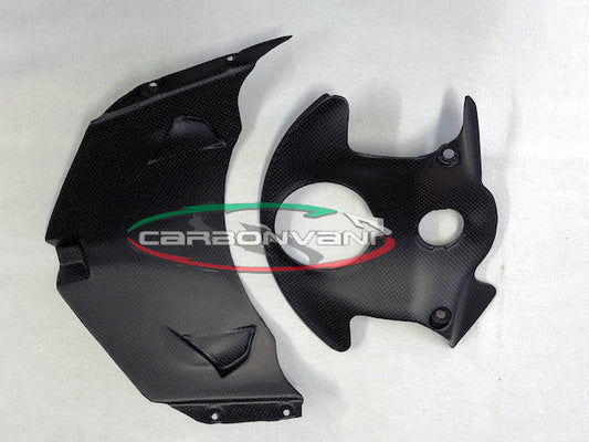 CARBONVANI Ducati Panigale V4 (2018+) Carbon Headlight Fairing (bottom set)
