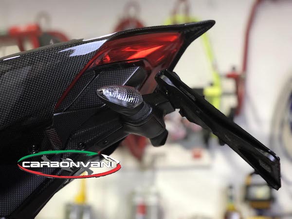 CARBONVANI Ducati Panigale V2 (2020+) Carbon License Plate Holder