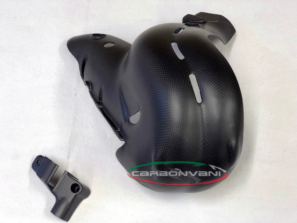 CARBONVANI Ducati Panigale V4 (18/21) Carbon Exhaust Collector Guard (Euro4)