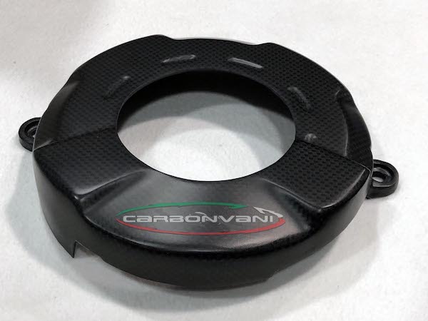 CARBONVANI Ducati Panigale V4R Carbon Clutch Cover (open)
