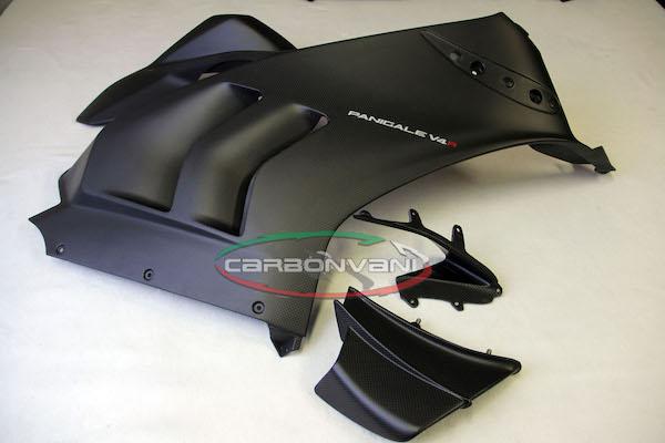 CARBONVANI Ducati Panigale V4R Carbon Side Fairing Panel + Winglet (right)