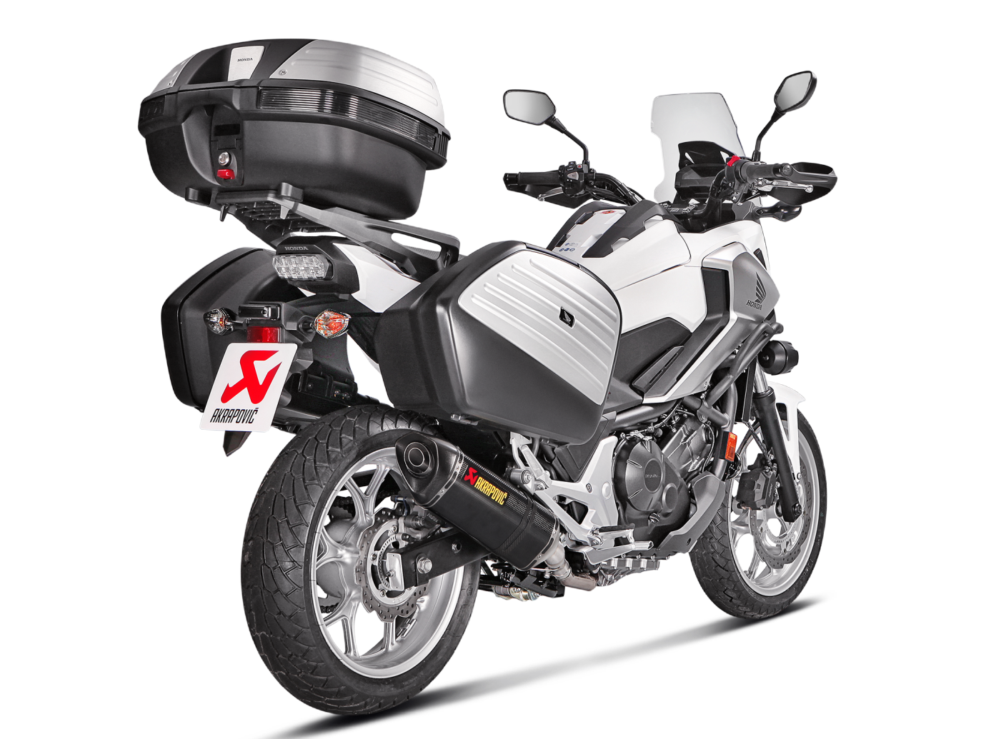 AKRAPOVIC S-H7SO2-HRC Honda NC700 / NC750 (2020+) Slip-On Exhaust (carbon) – Accessories in the 2WheelsHero Motorcycle Aftermarket Accessories and Parts Online Shop