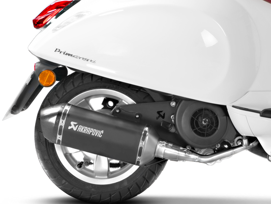 AKRAPOVIC S-VE125R2-HZBL Vespa Sprint 125ie 3V (2020+) Exhaust System "Racing Line" (SS) – Accessories in the 2WheelsHero Motorcycle Aftermarket Accessories and Parts Online Shop
