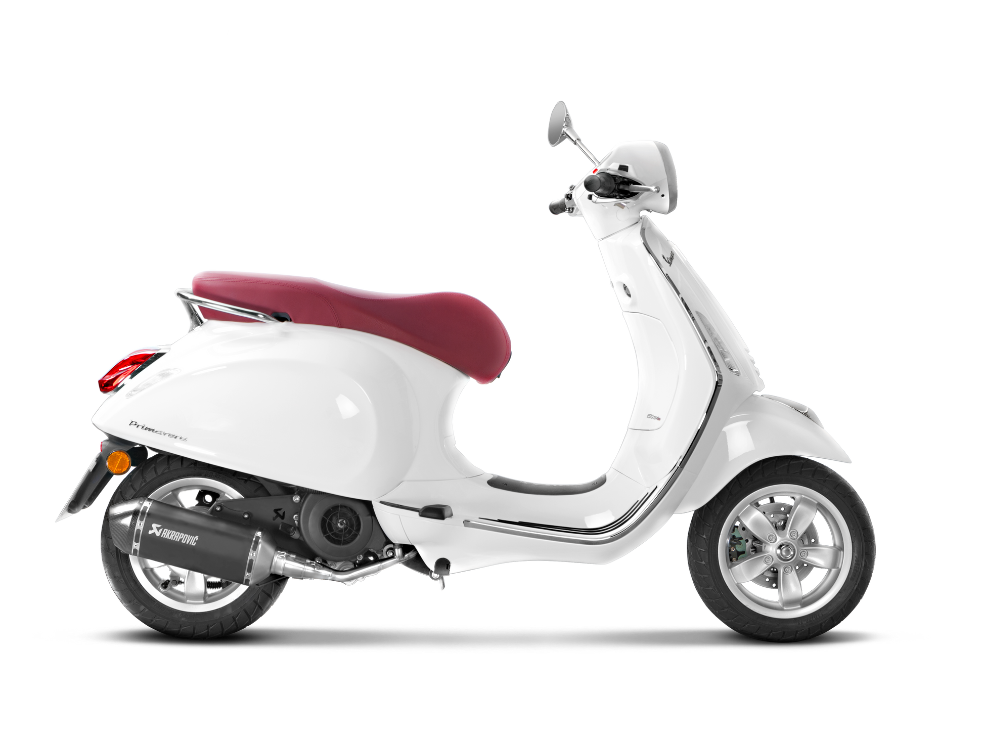 AKRAPOVIC S-VE125R2-HZBL Vespa Sprint 150ie 3V (2020+) Exhaust System "Racing Line" (SS) – Accessories in the 2WheelsHero Motorcycle Aftermarket Accessories and Parts Online Shop