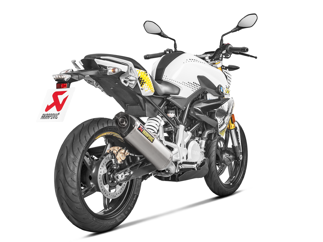 AKRAPOVIC S-B3R1-HRSS-1 BMW G310R / G310GS (2020+) Exhaust System "Racing Line" (SS) – Accessories in the 2WheelsHero Motorcycle Aftermarket Accessories and Parts Online Shop