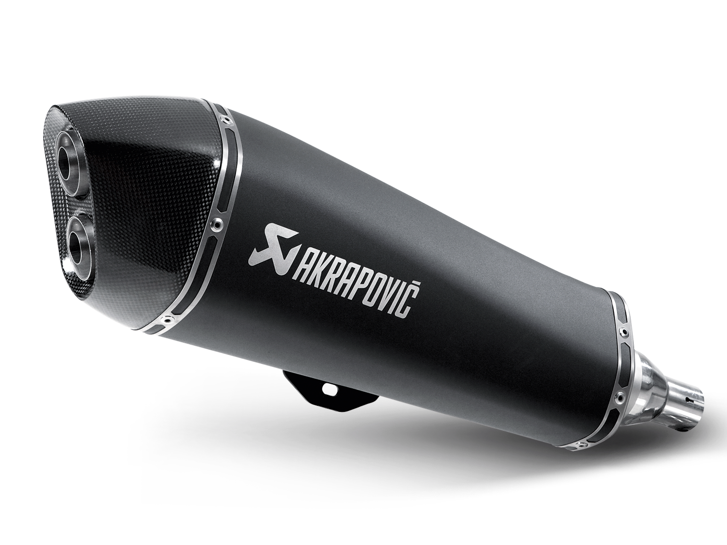 AKRAPOVIC S-PI4SO3-HRSSBL Gilera Fuoco (2016+) Slip-on Exhaust (SS) – Accessories in the 2WheelsHero Motorcycle Aftermarket Accessories and Parts Online Shop