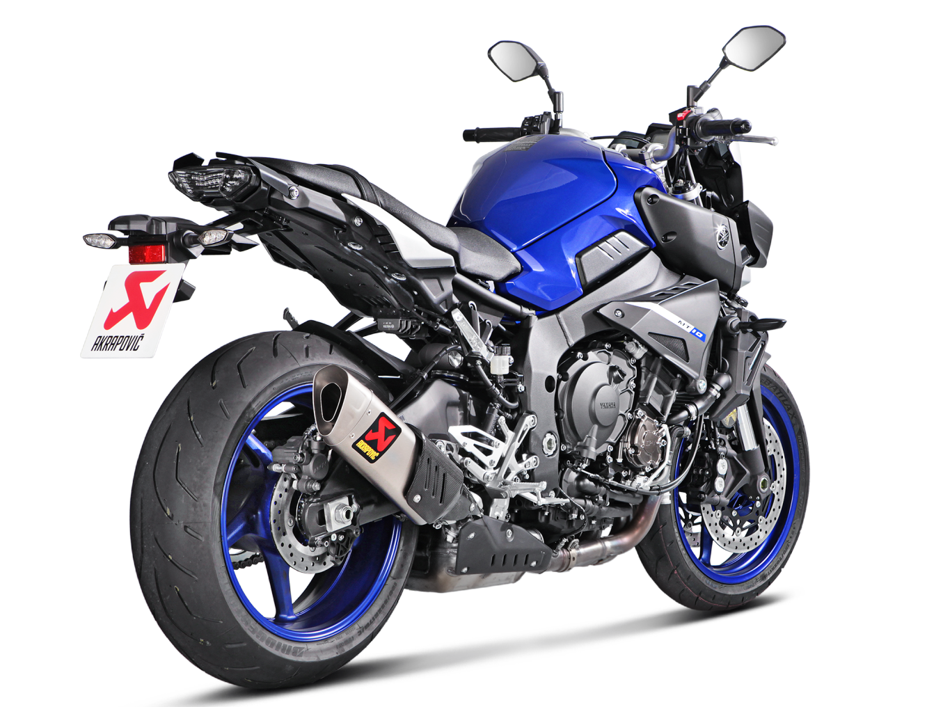 AKRAPOVIC S-Y10SO15-HAPT Yamaha MT-10 / FZ-10 (2021+) Slip-On Exhaust (titanium) – Accessories in the 2WheelsHero Motorcycle Aftermarket Accessories and Parts Online Shop