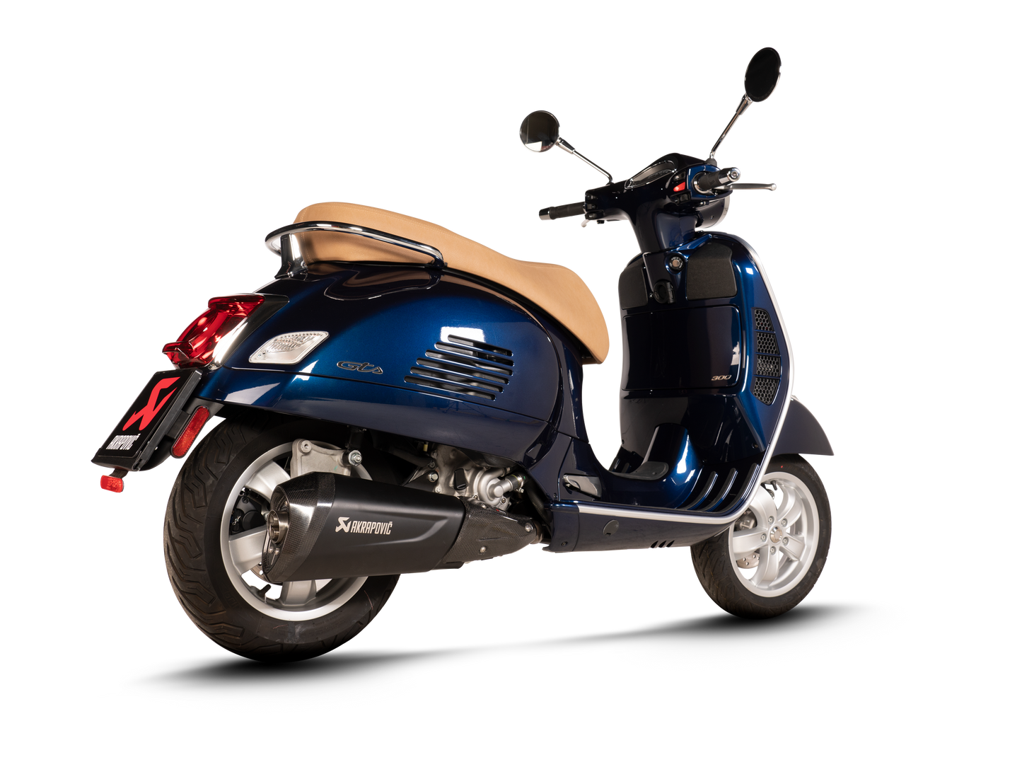 AKRAPOVIC S-VE3SO10-HZDFBL Vespa GTS Super 300 / Sei Giorni / Tech (2024+) Slip-On Exhaust (SS) – Accessories in the 2WheelsHero Motorcycle Aftermarket Accessories and Parts Online Shop