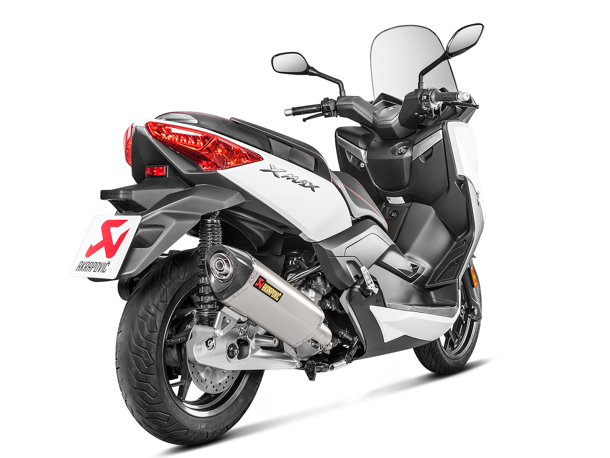 AKRAPOVIC S-Y125SO5-HRSS-1 Yamaha X-MAX 125 / ABS (2020+) Slip-On Exhaust (SS) – Accessories in the 2WheelsHero Motorcycle Aftermarket Accessories and Parts Online Shop