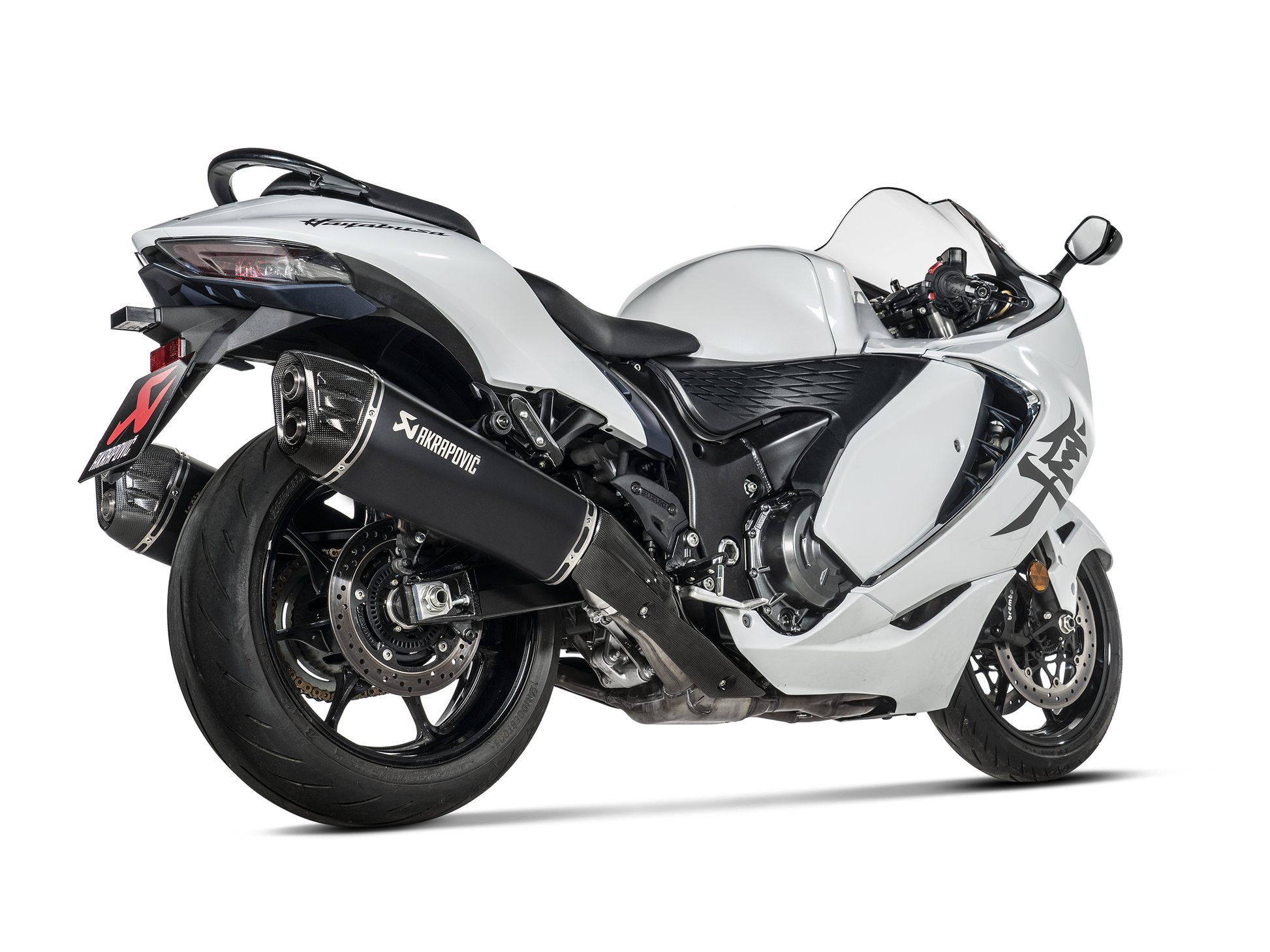 AKRAPOVIC S-S13SO4-HRAATBL Suzuki GSX-1300R Hayabusa (2025+) Slip-On Exhaust (titanium) – Accessories in the 2WheelsHero Motorcycle Aftermarket Accessories and Parts Online Shop
