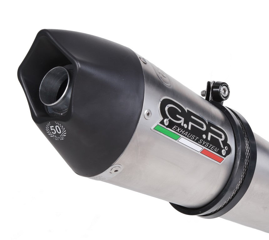 GPR Kawasaki KLZ 1000 Versys (11/14) Slip-on Exhaust "GPE Anniversary Titanium" (EU homologated)