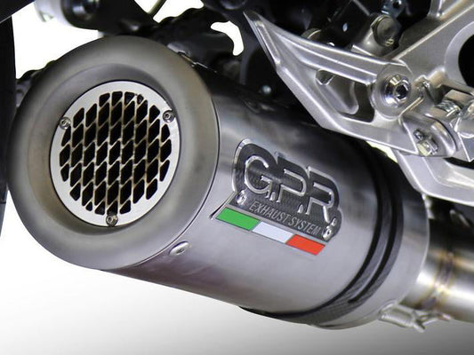 GPR Ducati Diavel 1200 Slip-on Exhaust "M3 Titanium Natural"