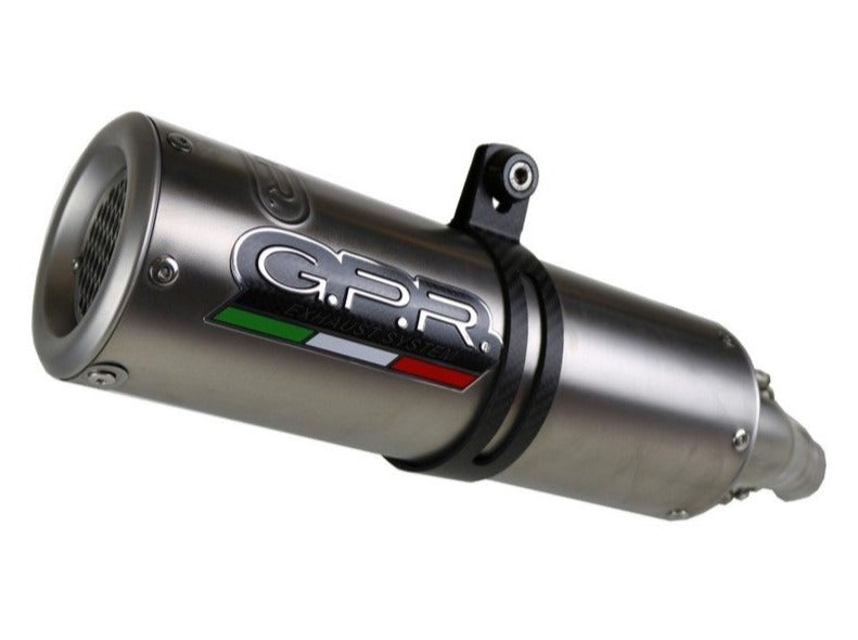 GPR Kawasaki Z800/E Slip-on Exhaust "M3 Titanium Natural" (EU homologated)