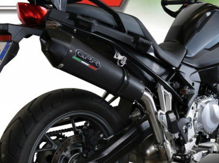 GPR Honda VFR800F (17/19) Slip-on Exhaust "GP Evo 4 Black Titanium" (EU homologated)