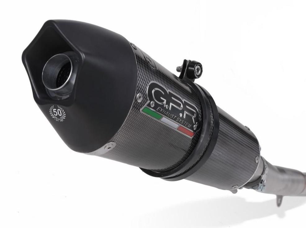 GPR Kawasaki KLZ 1000 Versys (17/19) Slip-on Exhaust "GP Evo 4 Poppy" (EU homologated)