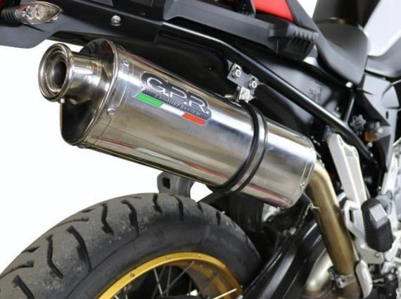 GPR Honda VFR800F (17/19) Slip-on Exhaust "Trioval" (EU homologated)