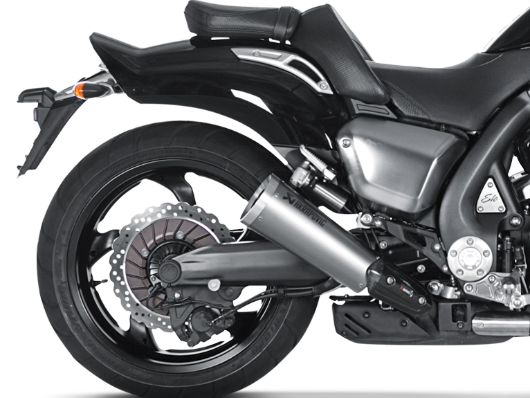 AKRAPOVIC S-Y17SO1-HBAV Yamaha V-MAX (2016+) Slip-on Exhaust (titanium) – Accessories in the 2WheelsHero Motorcycle Aftermarket Accessories and Parts Online Shop