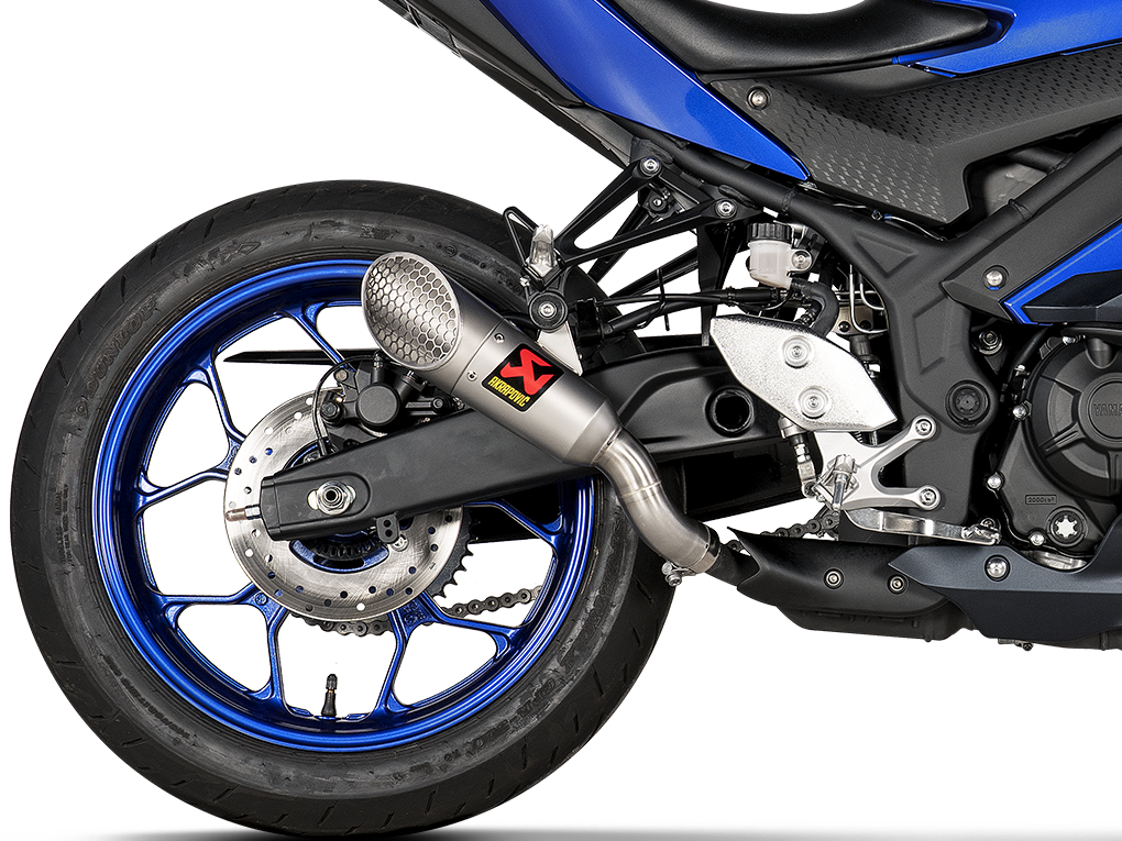 AKRAPOVIC S-Y3SO6-IVOSS Yamaha YZF-R3 (2025+) Slip-On Exhaust (SS) – Accessories in the 2WheelsHero Motorcycle Aftermarket Accessories and Parts Online Shop