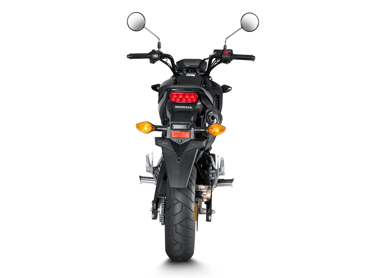 AKRAPOVIC E-H125E1 Honda MSX125 / Grom (2015+) Optional Header Exhaust (titanium) – Accessories in the 2WheelsHero Motorcycle Aftermarket Accessories and Parts Online Shop