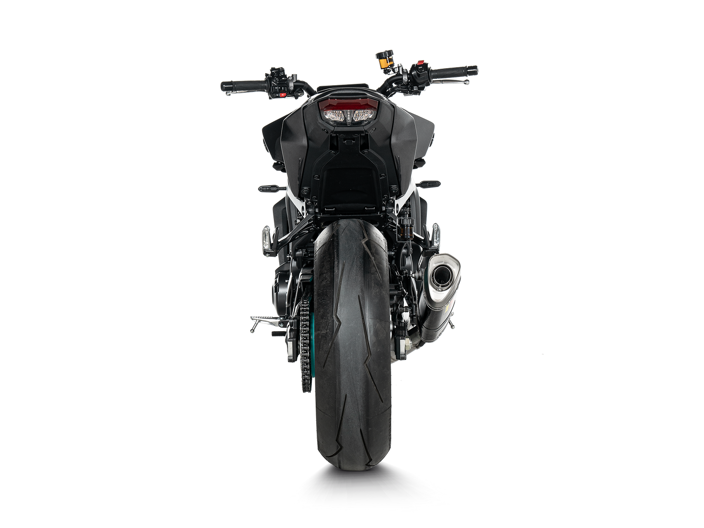 AKRAPOVIC S-Y9R18-APC Yamaha MT-09 / FZ-09 (2025+) Exhaust System "Racing Line" (carbon) – Accessories in the 2WheelsHero Motorcycle Aftermarket Accessories and Parts Online Shop