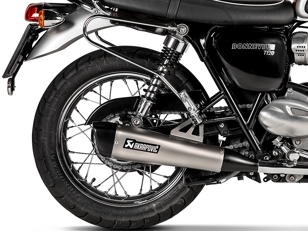 AKRAPOVIC S-T12SO4-HCQT Triumph Bonneville T120 (2020+) Slip-On Exhaust (titanium) – Accessories in the 2WheelsHero Motorcycle Aftermarket Accessories and Parts Online Shop