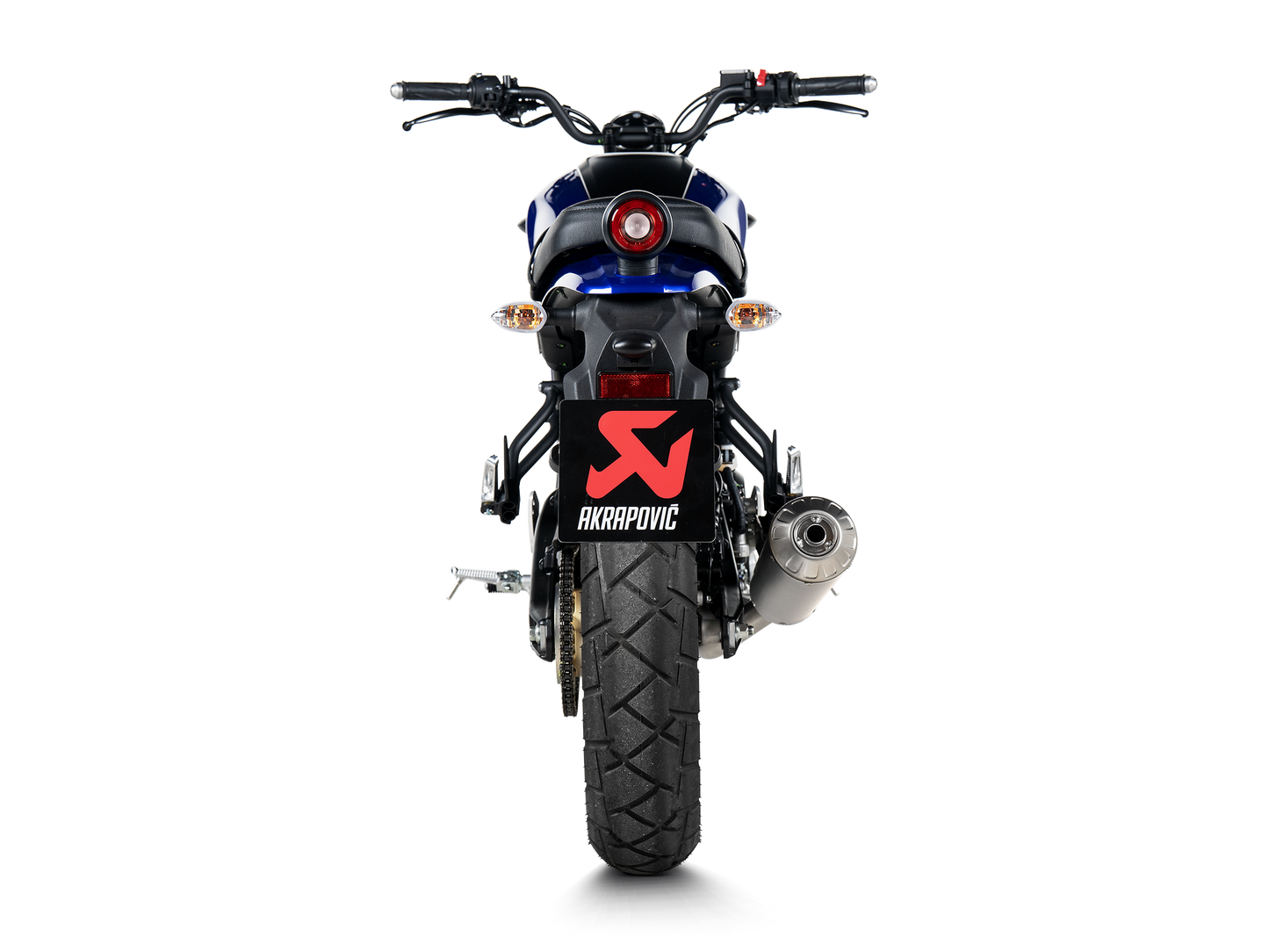 AKRAPOVIC S-Y125R13-HBFGT Yamaha XSR 125 / XSR 125 Legacy (2025+) Exhaust System "Racing Line" (titanium) – Accessories in the 2WheelsHero Motorcycle Aftermarket Accessories and Parts Online Shop