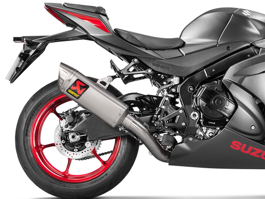 AKRAPOVIC S-S10E3-APLT Suzuki GSX-R1000 (2024+) Exhaust System "Evolution Line" (titanium) – Accessories in the 2WheelsHero Motorcycle Aftermarket Accessories and Parts Online Shop