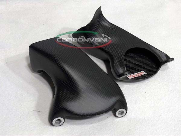 CARBONVANI Ducati Panigale V4 (2018+) Carbon Front Brake Cooler System (CV version)