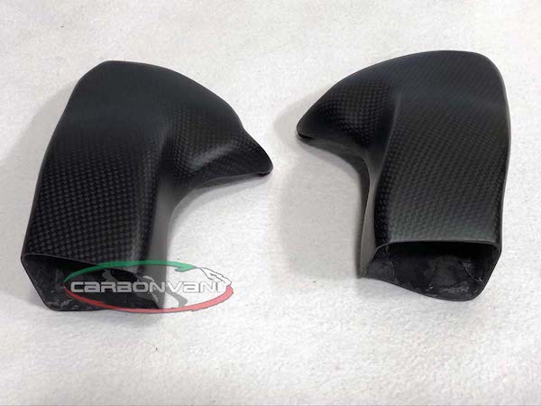 CARBONVANI Ducati Panigale V4 (2018+) Carbon Front Brake Cooler System (CV version)