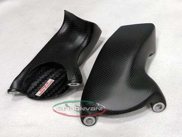 CARBONVANI Ducati Panigale V4 (2018+) Carbon Front Brake Cooler System (CV version)