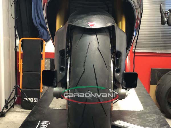CARBONVANI Ducati Panigale 959 / 899 Carbon Front Brake Cooler System CV