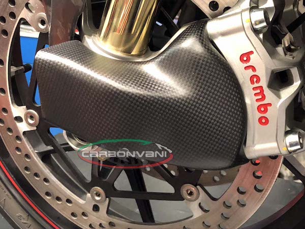CARBONVANI Ducati Panigale V4 (2018+) Carbon Front Brake Cooler System (CV version)