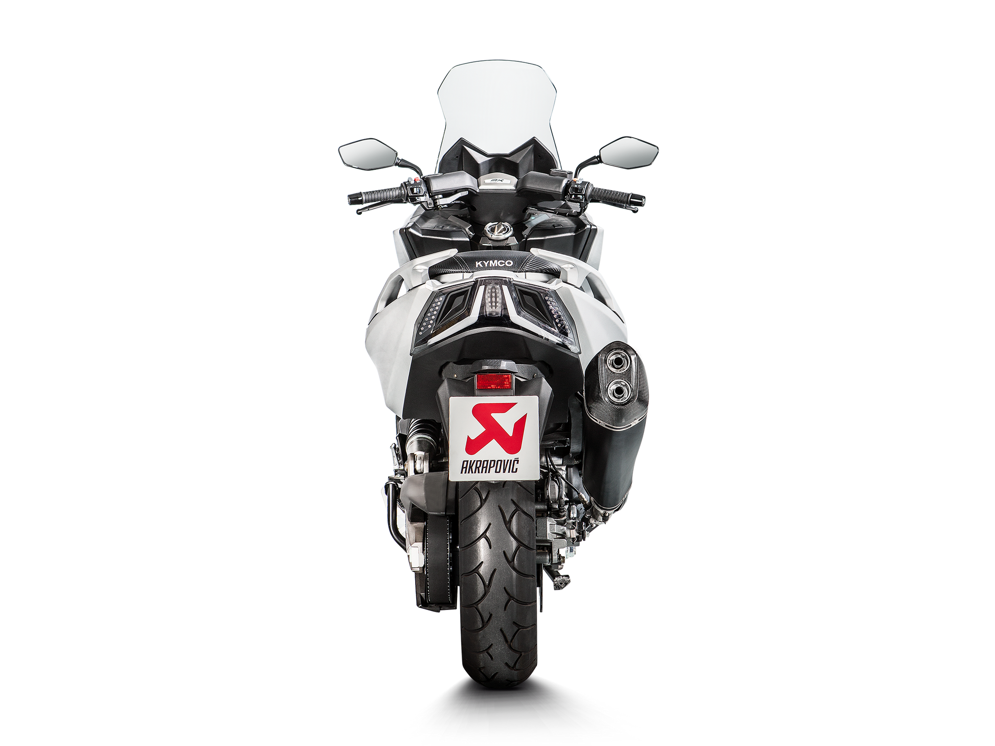 AKRAPOVIC S-KY5SO1-HRAASSBL Kymco AK 550 (2020+) Slip-On Exhaust (SS) – Accessories in the 2WheelsHero Motorcycle Aftermarket Accessories and Parts Online Shop