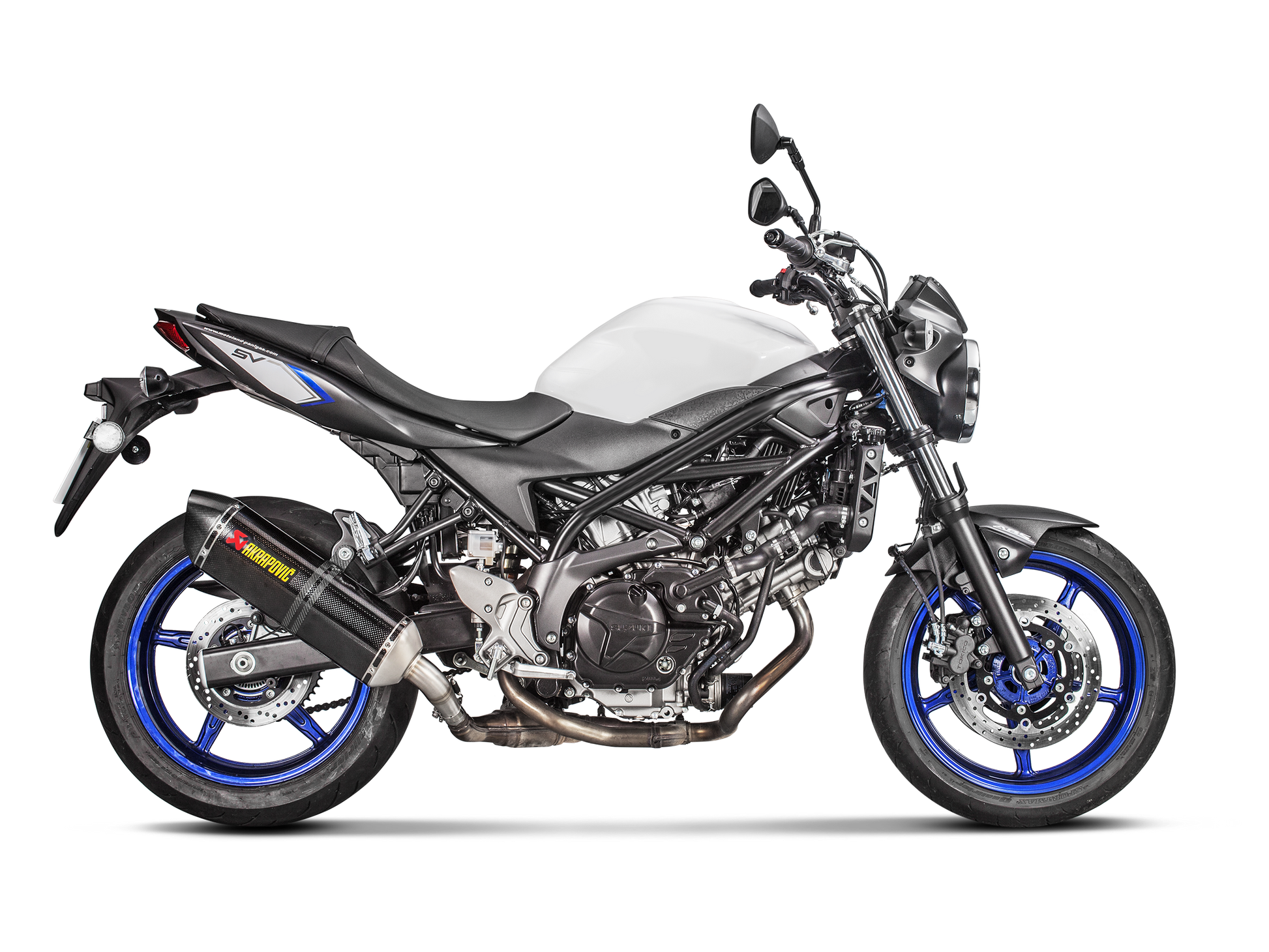 AKRAPOVIC S-S6SO9-HRC/1 Suzuki SV 650 X (2025+) Slip-On Exhaust (carbon) – Accessories in the 2WheelsHero Motorcycle Aftermarket Accessories and Parts Online Shop