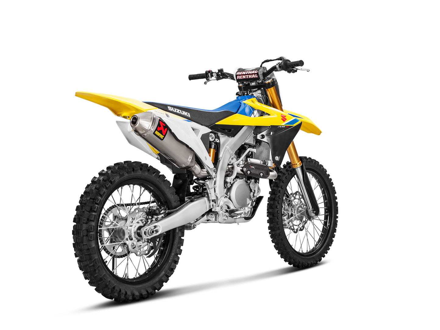 AKRAPOVIC S-S4MET11-BNTA Suzuki RM-Z 450 (2025+) Exhaust System "Evolution Line" (titanium) – Accessories in the 2WheelsHero Motorcycle Aftermarket Accessories and Parts Online Shop