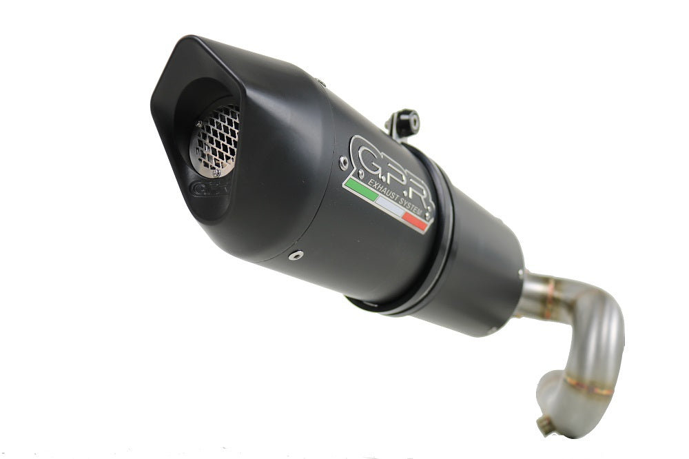 GPR Triumph Daytona 955i (02/05) Slip-on Exhaust "Furore Nero" (EU homologated)