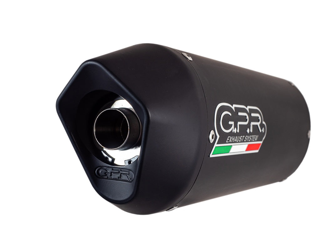 GPR Yamaha YZF-R125 (14/18) Full Exhaust System "Furore Nero" (EU homologated)